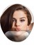 Selena Gomez Bilek Destekli Mousepad Model - 3 Oval 2