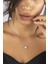 Swarovski Zirconia Taşlı Gümüş Kutup Yıldızı Kolye 1