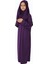 Mor Çocuk Fermuarsız Namaz Elbisesi 2 2