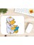 Eylül Design Winnie The Pooh Temalı Renkli Baskılı Özel Tasarım Dikdörtgen Kaydırmaz Mousepad 1