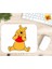 Eylül Design Winnie The Pooh Temalı Renkli Baskılı Özel Tasarım Dikdörtgen Kaydırmaz Mousepad 1