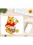 Winnie The Pooh Temalı Renkli Baskılı Özel Tasarım Dikdörtgen Kaydırmaz Mousepad 1