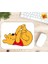 Winnie The Pooh Temalı Renkli Baskılı Özel Tasarım Dikdörtgen Kaydırmaz Mousepad 1