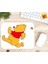 Winnie The Pooh Temalı Renkli Baskılı Özel Tasarım Dikdörtgen Kaydırmaz Mousepad 1