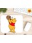 Winnie The Pooh Temalı Renkli Baskılı Özel Tasarım Dikdörtgen Kaydırmaz Mousepad 1