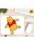 Winnie The Pooh Temalı Renkli Baskılı Özel Tasarım Dikdörtgen Kaydırmaz Mousepad 1
