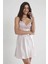 Zenwave Pierre Cardin 6335 6'lı Saten Gecelik Sabahlık Takım 2