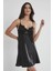 Zenwave Pierre Cardin 6335 6'lı Saten Gecelik Sabahlık Takım 5