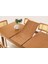 Soho Zion Ağaç Açılır Yemek Masa 6 Sandalye Takımı 80X120 2