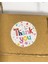 Thank You Yuvarlak Yapışkanlı Etiket Set 4x4 cm 106 Adet 1
