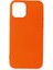 iPhone 12 Kılıf Yumuşak Silikon Kılıf - Turuncu 1