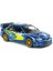 1:36 Ölçek 2007 Subaru Wrx Rally Mavi Metal Model Araba 1