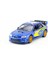 1:36 Ölçek 2007 Subaru Wrx Rally Mavi Metal Model Araba 4