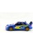 1:36 Ölçek 2007 Subaru Wrx Rally Mavi Metal Model Araba 5