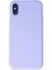 iPhone x Kılıf Yumuşak Silikon Kılıf - Lila 1