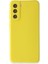 Samsung Galaxy S21 Kılıf Yumuşak Silikon Kılıf - Sarı 1