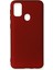 Samsung Galaxy M30S Kılıf Yumuşak Silikon Kılıf - Bordo 1