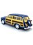 1949 Ford Woody Wagon Çek Bırak 5inch. Lisanslı Model Araba, Oyuncak Araba 1:40 3