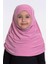 Pembe Pratik Hazır Geçmeli Çocuk Tesettür Bone Sandy Kumaş Kendinden Boneli 78_04 1