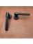 Özen Handles ZK62 Posh Punch Mat Siyah Rozetli Oda Kapı Kolu 4 Takım 5