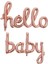 Hello Baby Bebek Folyo Balonu Baby Shower Seti 1