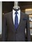İtalyan stil slim fit erkek ceket yelek pantolon takım elbise kahverengi T11022 4