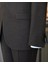 İtalyan stil slim fit erkek ceket yelek pantolon takım elbise kahverengi T11022 5