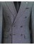 Italyan Stil Slim Fit Erkek Kruvaze Ceket Pantolon Takım Elbise Siyah T11557 1