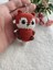 Amigurumi Mini Kızıl Tilki Anahtarlık Oyuncak (6 Cm-1 Adet) 2