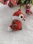 Amigurumi Mini Kızıl Tilki Anahtarlık Oyuncak (6 Cm-1 Adet) 4