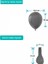 5" Pastel Balon 100LÜ -Siyah- 2