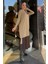 Bej Düğme Detaylı Tesettür Triko Tunik P-00009189 1
