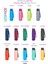 Fiftyfifty 2li Set 1000ML 1litre Tritan Su Matarası 6