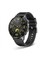 Huawei Watch Gt4 (46MM) Için Spor Örgü Desenli Dikişli Silikon KORDON-102 Siyah 1