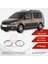 Volkswagen Caddy Mini Van Sis Çerçevesi 2 Parça 2010-2014 Krom Paslanmaz Çelik 1