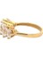 Zirkon Emerald Kesim Beştaş Altın Yüzük 4
