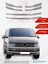 Volkswagen Transporter T6 Trendline Van Ön Tampon Çıtası 6 Parça 2015 ve Üzeri Krom Paslanmaz Çelik 1