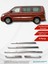 Volkswagen Transporter T6 Van Yan Kapı Çıtası (Kısa Şasi) 5 Parça 2015 ve Üzeri Krom Paslanmaz Çelik 1