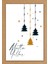Yılbaşı Temalı Kraft Kart Üzeri Kartpostal Seti (15X10 cm 6 Adet+6 Adet Zarf) 2