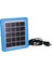 Powermaster 6 Volt 0.3 A 1.5 Watt Solar Güneş Enerjisi Paneli Kamp Için Çoklu Şarj Aleti Cihazı 1