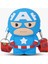 Kaptan Amerika Captan Marvel Yan Omuz Askılı Çocuk Silikon Erkek Çanta Cüzdan Ayarlanabilir Askı Çıkabilir Dokulu Silikon Yapısı Hediye Için Ideal Ürün Ölçüler : Boy 12 cm En 9 cm 1
