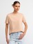 30740 Pamuklu T-Shirt-Bej 1