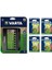 Multi Plus 8’li Şarj Cihazı + 8 x 2700 Mah Aa Şarjlı Pil 1