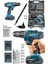 Tekno Trust Darbeli Japon Technology 58V8AH R-Seri Darbeli Metal Şanzuman Şarjlı Çift Akülü Matkap 27PRÇ Uç Set 1