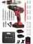 Tekno Trust 58 Volt Alman Teknolojisi Bakır Sargılı Metal Şanzuman 58V 10AH Set Hediyeli Li-Ion Akülü Vidalamal 1