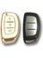 RenkStore Hyundai 13-18 IX35 Tucson Smart 3 Buton Beyaz Silikon Oto Anahtar Kılıfı 4