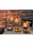 3'lü Silindir Mumluk -Rsglassware Çap 9 cm - Boyları 12 - 15 - 20 cm 1