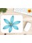 Mor Çiçek Baskılı Temalı Renkli Baskılı Özel Tasarım Dikdörtgen Kaydırmaz Mousepad 3
