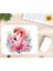 Flamingo Baskılı Temalı Renkli Baskılı Özel Tasarım Dikdörtgen Kaydırmaz Mousepad 1