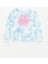 Bisiklet Yaka Desenli Uzun Kollu Kız Çocuk Sweatshirt Ve Eşofman Altı 2